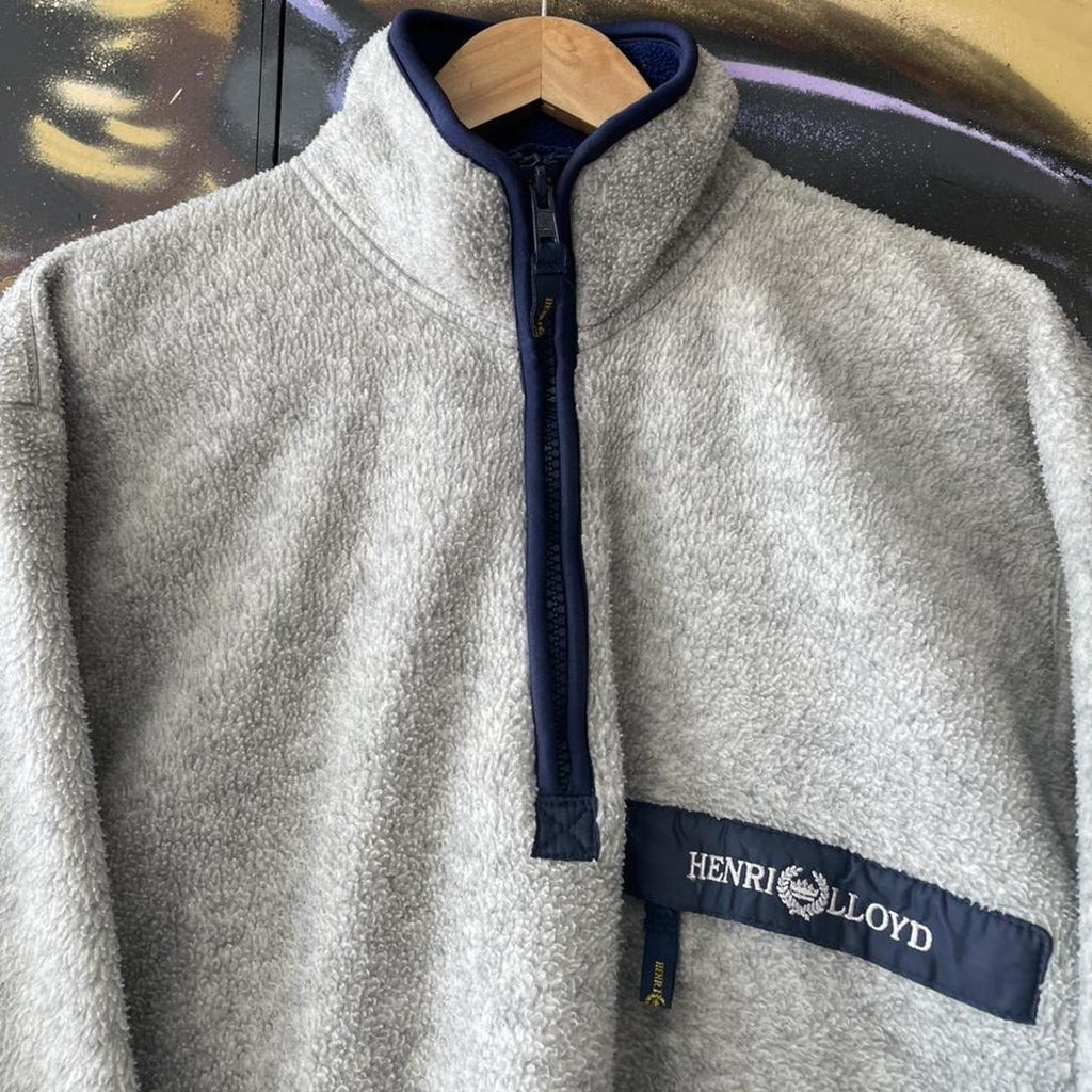 Henri Lloyd Quarter Zip Fleece Sweatshirt