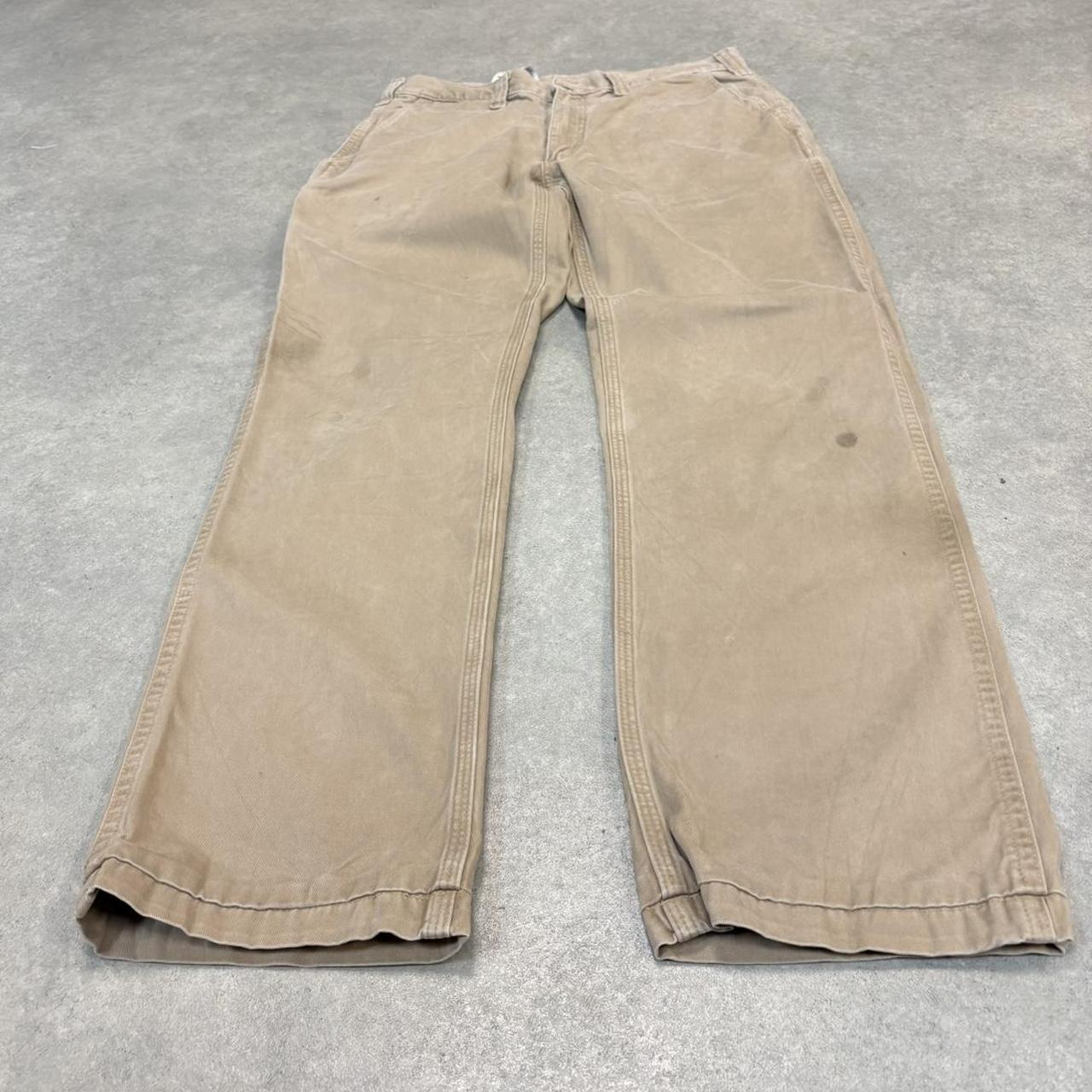 BR2701DL-U - Vintage retro essential Beige Carhartt carpenter Trousers pants casual workwear #skater #utility #workwear #carpenter #carhartt