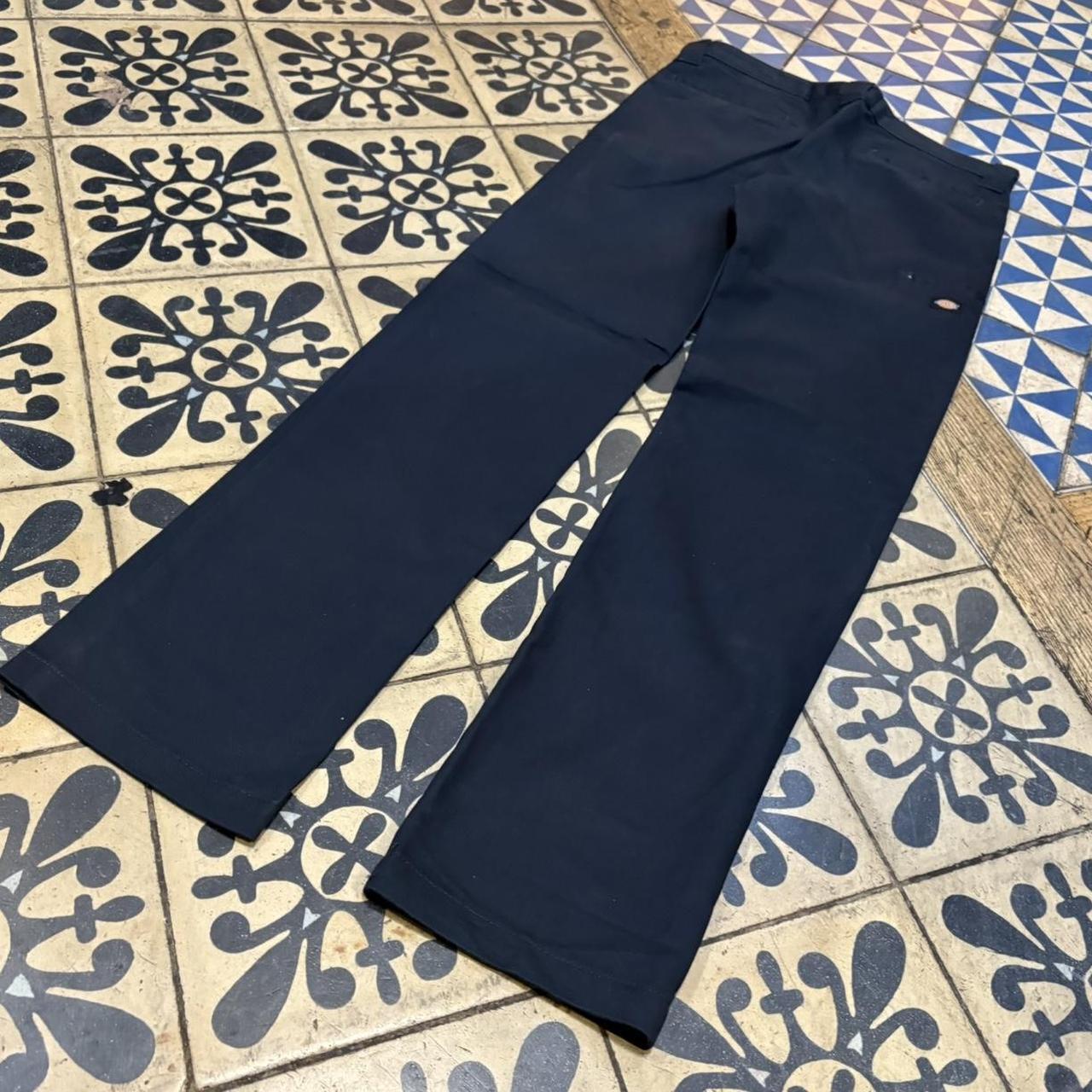 BR2306IF-F - Vintage retro essential  Navy Dickies Skinny Straight Trousers pants casual workwear #skater #utility #workwear #carpenter #dickies
