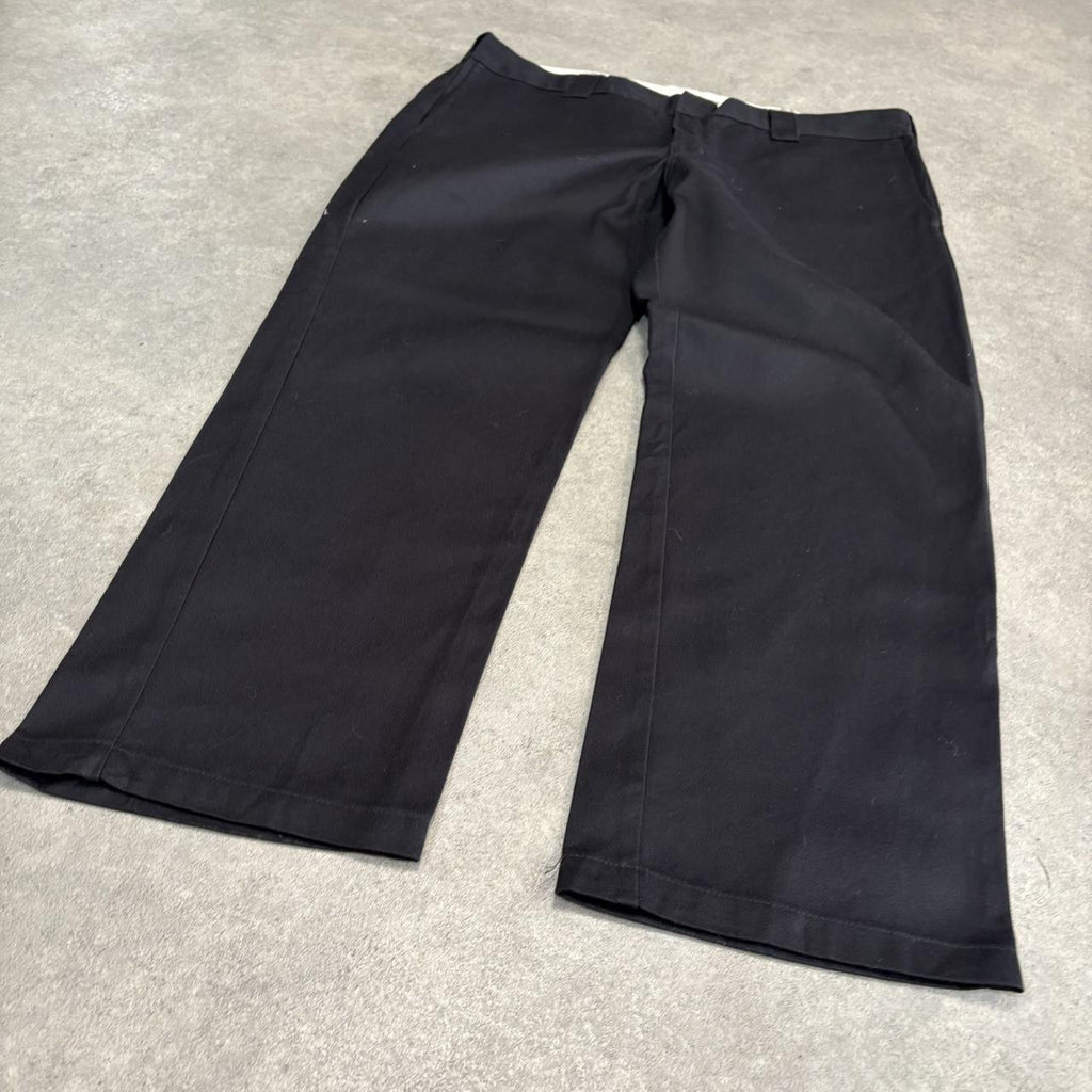 BR1011BG-U - Vintage retro Essential Black Dickies Trousers pants casual workwear #skater #utility #workwear #dickies #straightleg