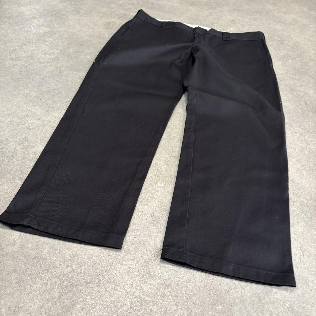 BR1011BG-U - Vintage retro Essential Black Dickies Trousers pants casual workwear #skater #utility #workwear #dickies #straightleg