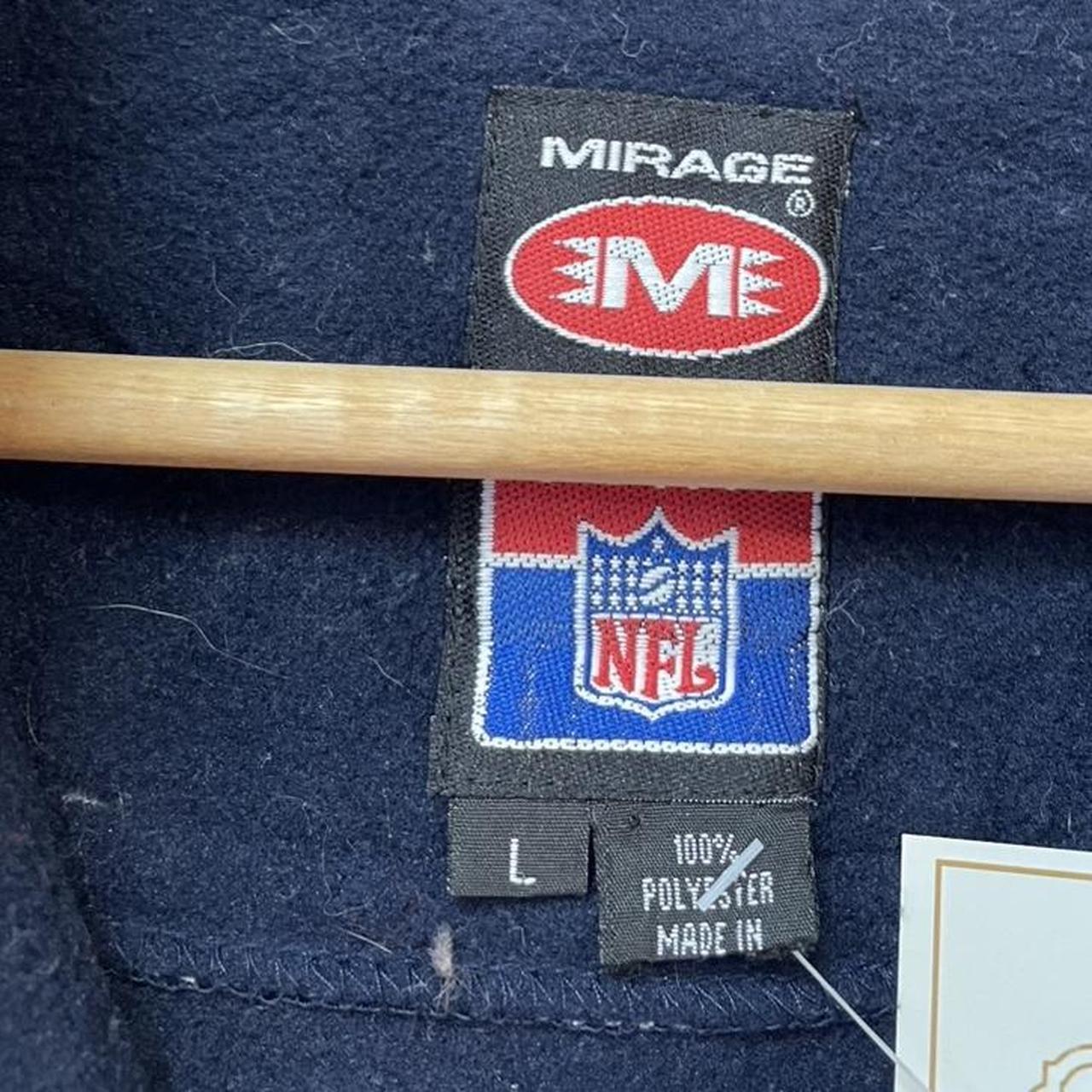 90s NFL Chicago Bears Fleece Quarter Zip Sweatshirt