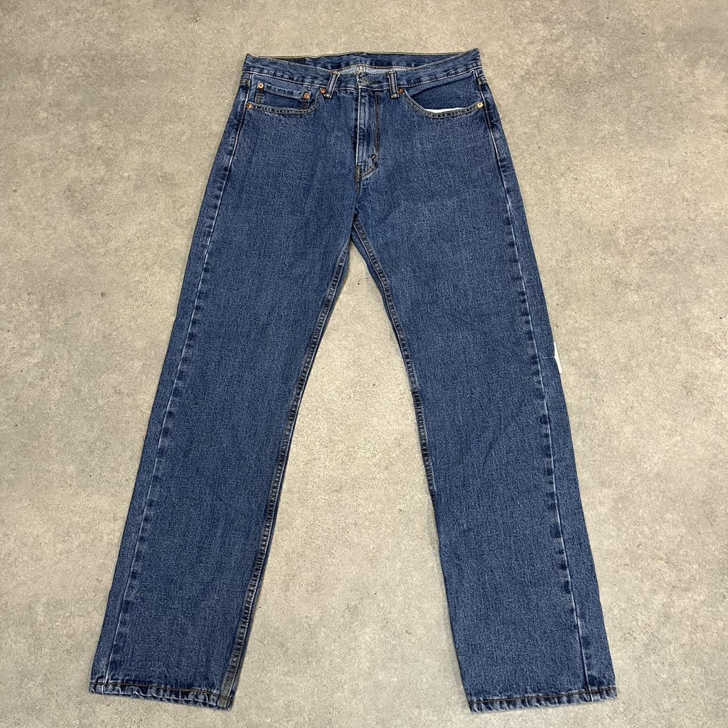 Levi’s 505 Dark Wash Denim Jeans