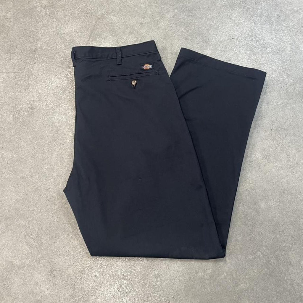 Dickies Black Chino Skater Trousers Workwear Pants