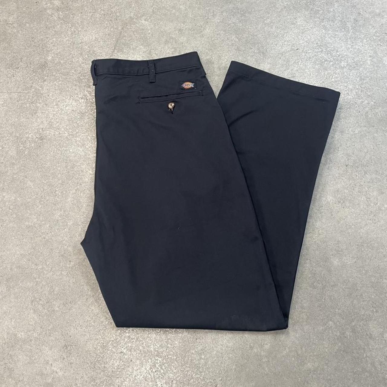 Dickies Black Chino Skater Trousers Workwear Pants