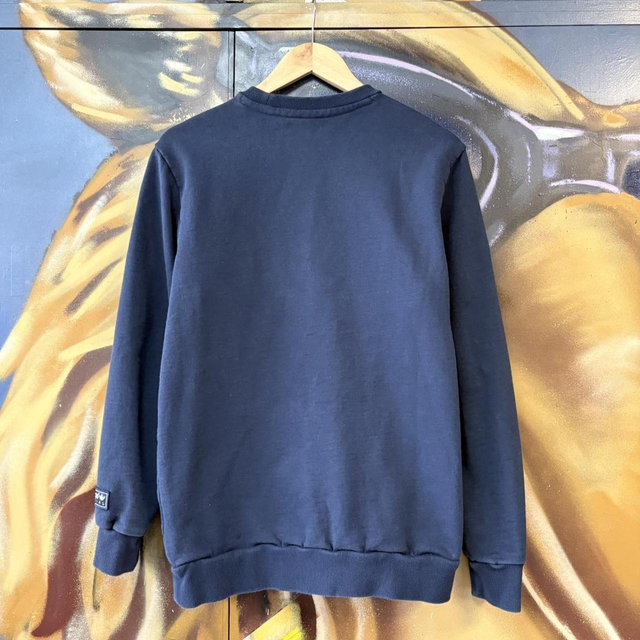 Vintage Adidas Spezial Sweatshirt Mens Medium Navy Trefoil Logo Crewneck Football Casual 90s Y2K