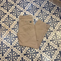 TRW364P - Vintage retro essential Brown G.H. Bass carpenter straight leg Trousers pants casual workwear skate #workwear #wideleg #carpenter #ghbass
