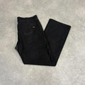 BR2306OD-U - Vintage retro essential Black Dickies Carpenter Trousers pants casual workwear #skater #utility #workwear #carpenter #dickies