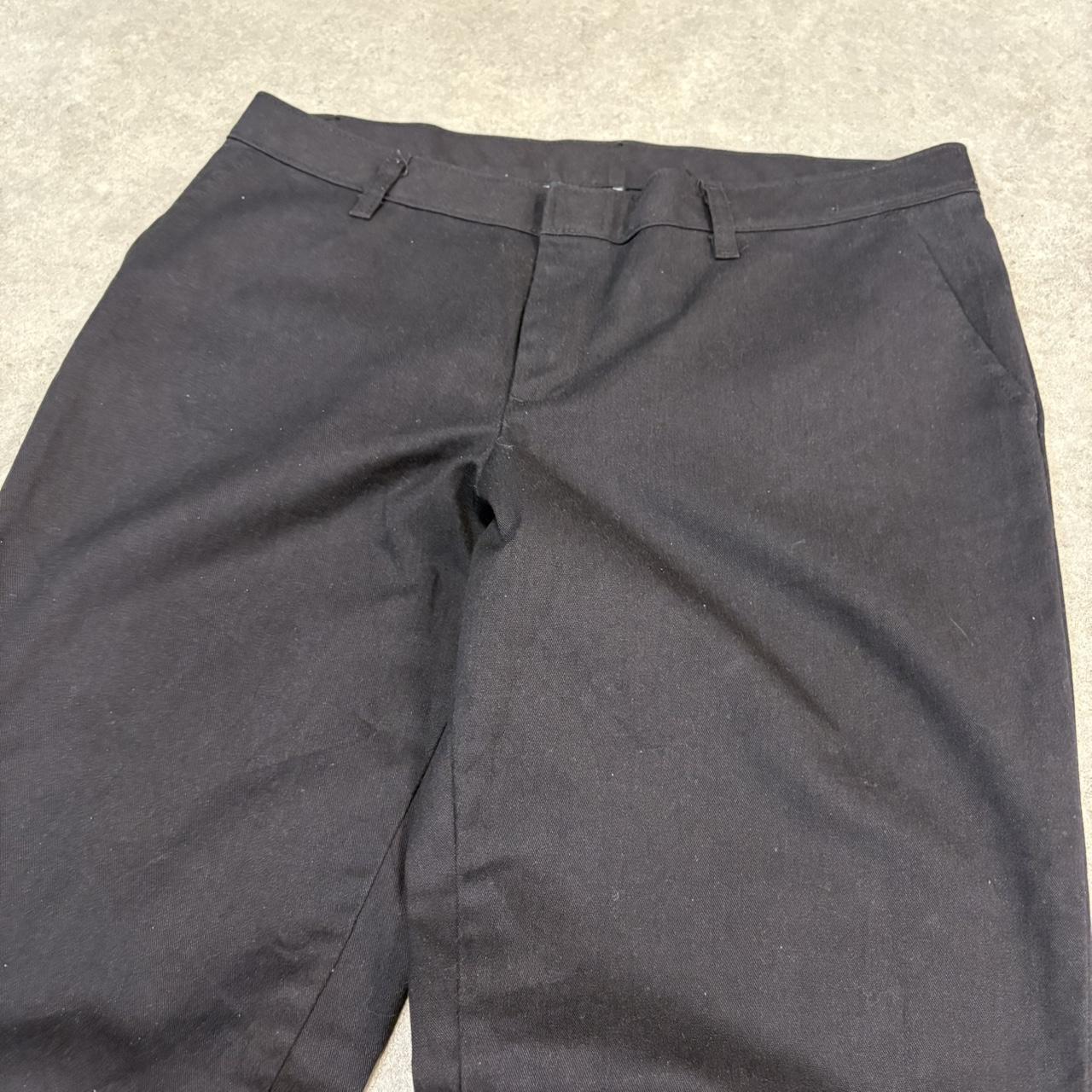 BR1011CA-U - Vintage retro essential Black Dickies Straight Leg Trousers pants casual workwear #skater #utility #workwear #straightleg #dickies