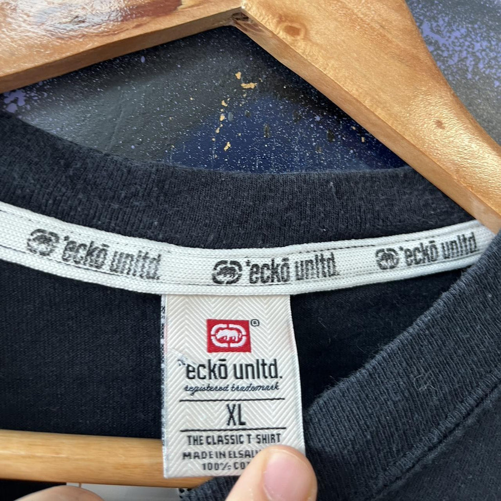 Ecko Unltd Large Y2K Graphic Logo Tee