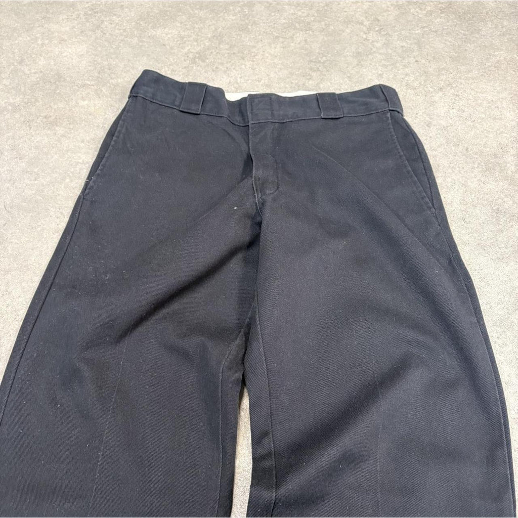BR1912ZV-U - Vintage retro essential Black Dickies Straight Leg Trousers pants casual workwear #skater #utility #workwear #straightleg #dickies