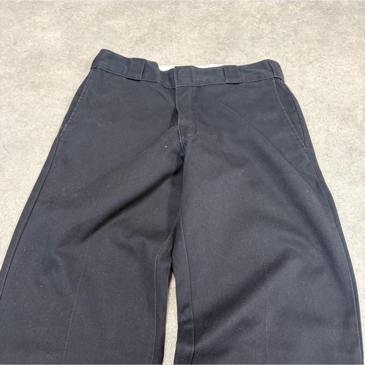 BR1912ZV-U - Vintage retro essential Black Dickies Straight Leg Trousers pants casual workwear #skater #utility #workwear #straightleg #dickies