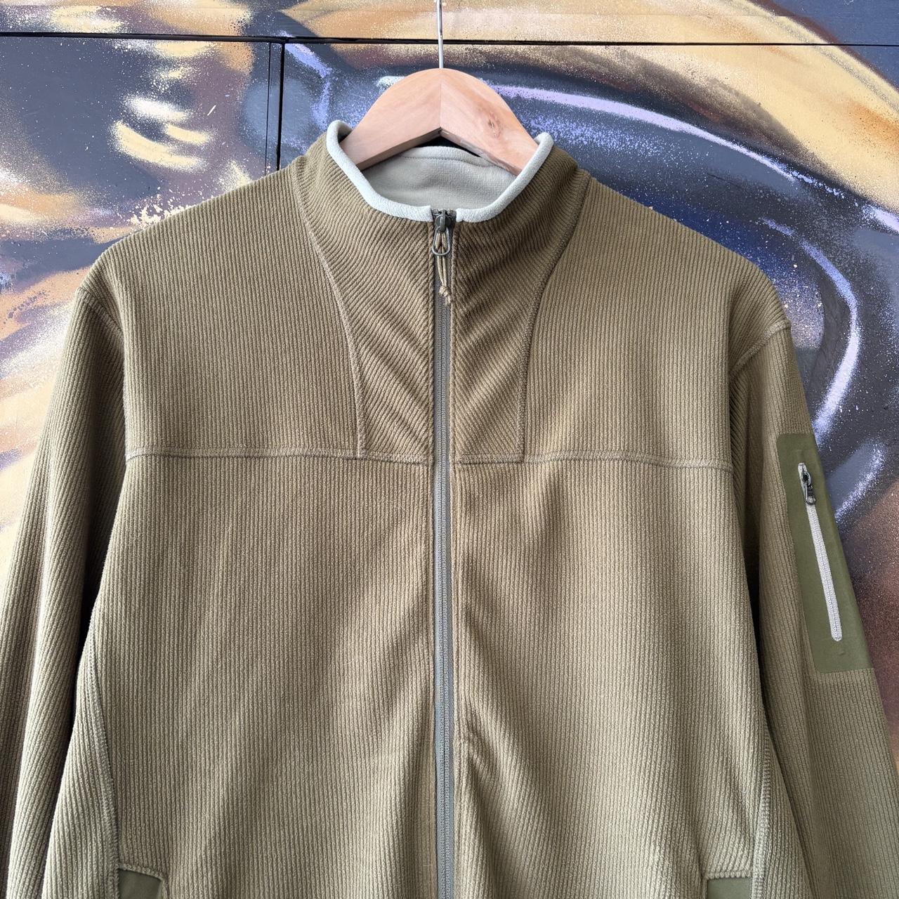 Arc’teryx Jacket Mens Medium Ribbed Lightweight Full Zip Mid Outer Layer Outdoors Gorpcore Hike Trail Jumper Top 90s Y2K 00s