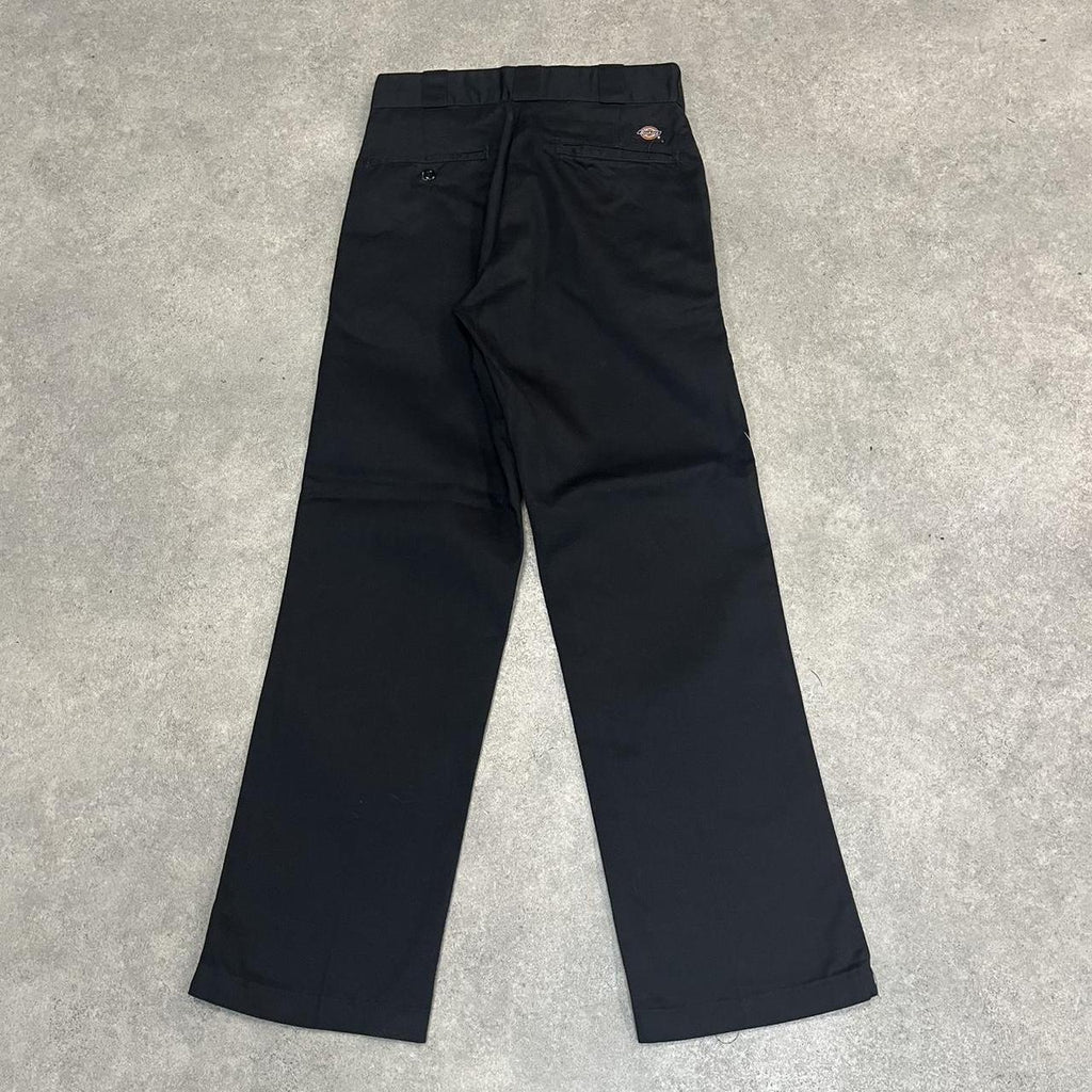 Dickies Black Chino Skater Trousers Workwear Pants