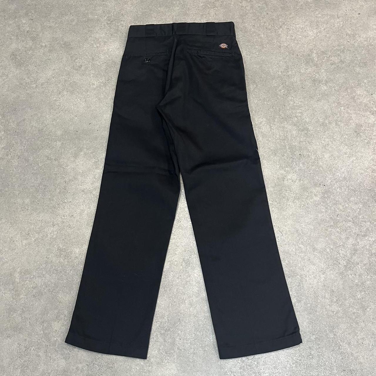Dickies Black Chino Skater Trousers Workwear Pants