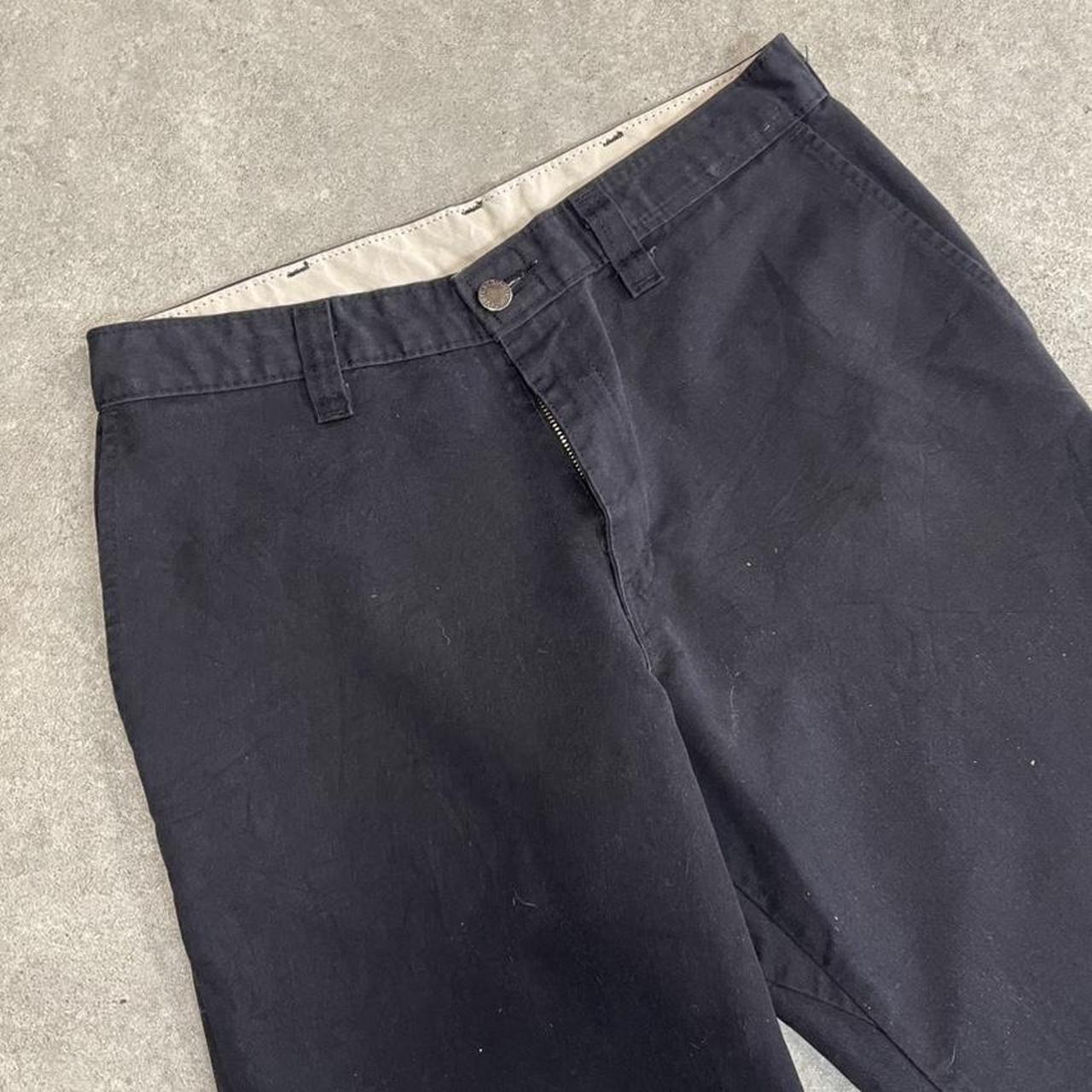 Dickies Black Chino Skater Trousers Workwear Pants