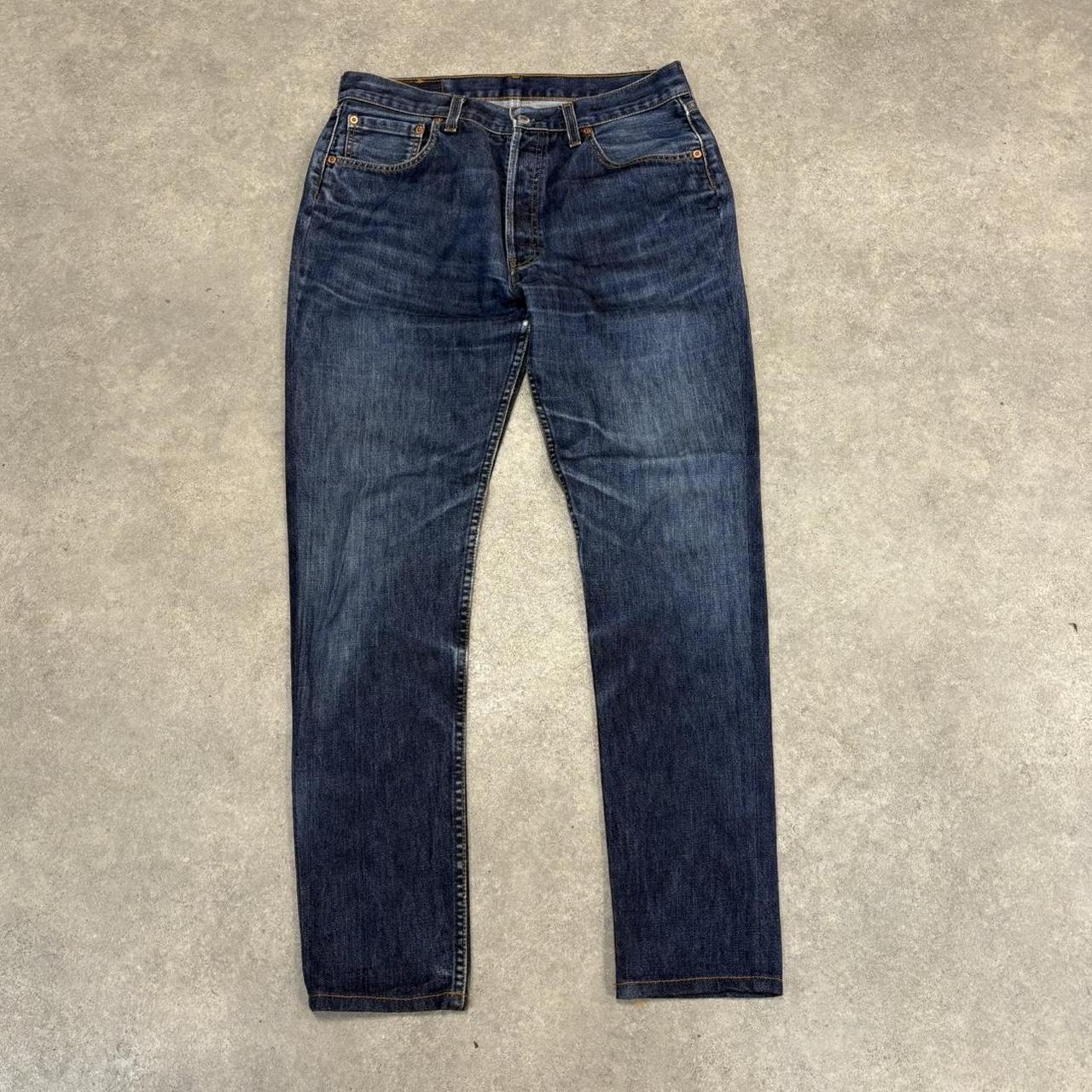 MES2705K - Vintage retro essential  Levi’s 501 Blue Wash Denim Slim Fit Jeans Trousers pants #denim #slim #levis #levis501 #jeans