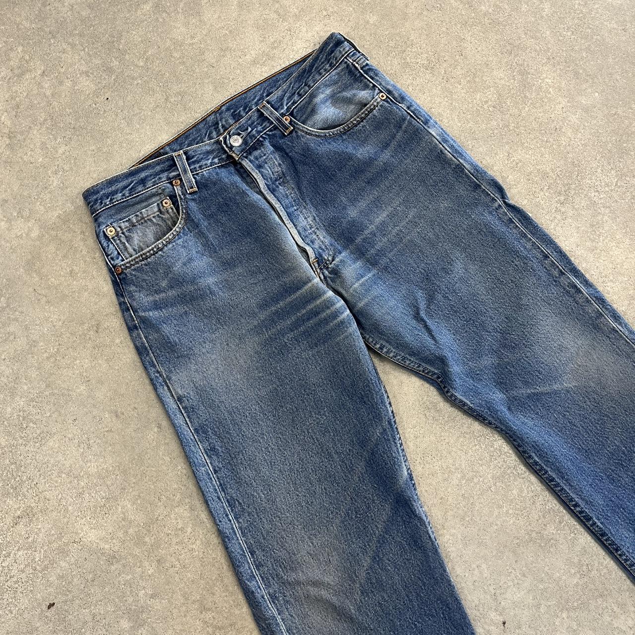 Levi’s 501 Dark Wash Denim Jeans
