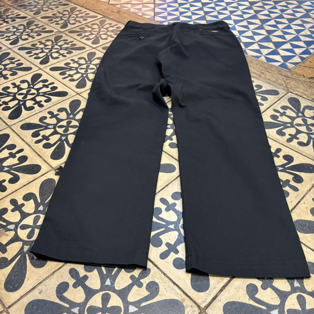 BR1011DT-P - Vintage retro essential Black Dickies Straight Leg Trousers pants casual workwear #skater #utility #workwear #straightleg #dickies