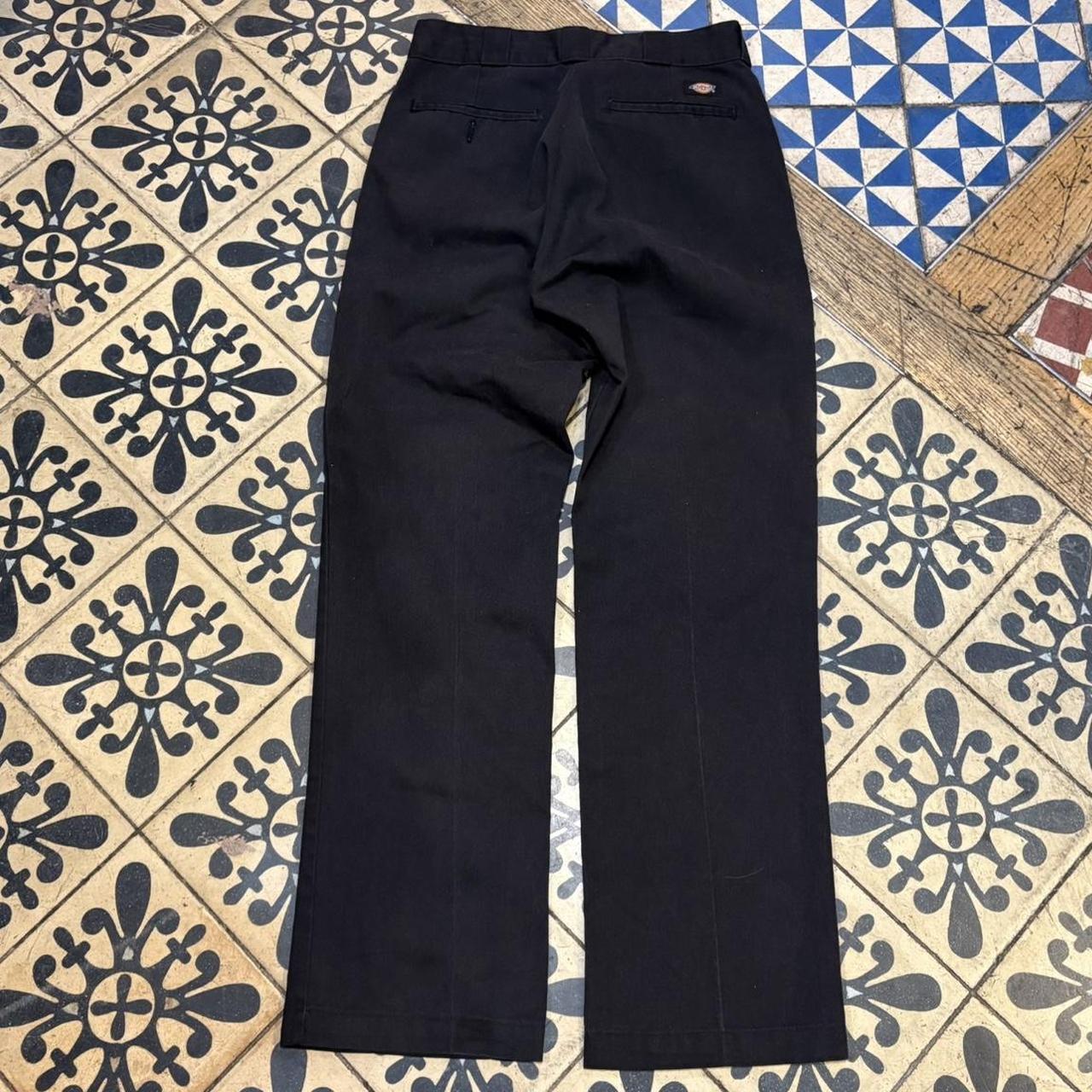 BR1011CD-P - Vintage retro essential Black Dickies 874 Straight Leg Trousers pants casual workwear #skater #utility #workwear #straightleg #dickies
