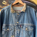 90s Avirex Patchwork Denim Jacket