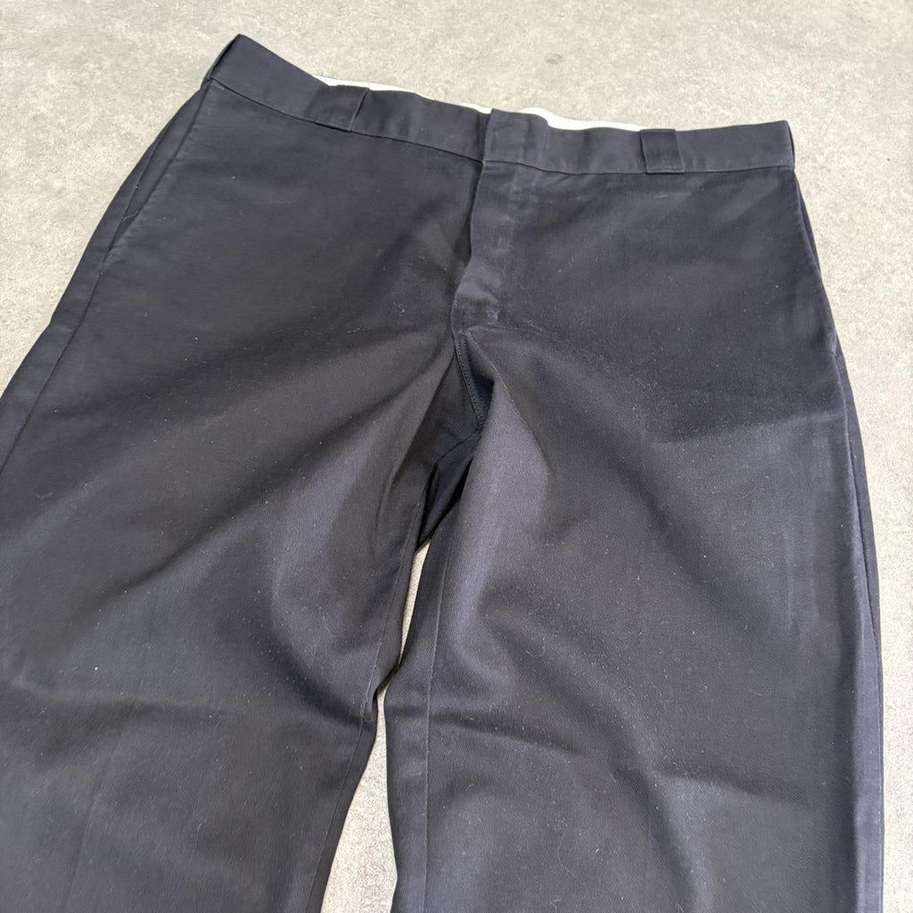 BR1011AT-U - Vintage retro Essential Black Dickies Trousers pants casual workwear #skater #utility #workwear #dickies #straightleg