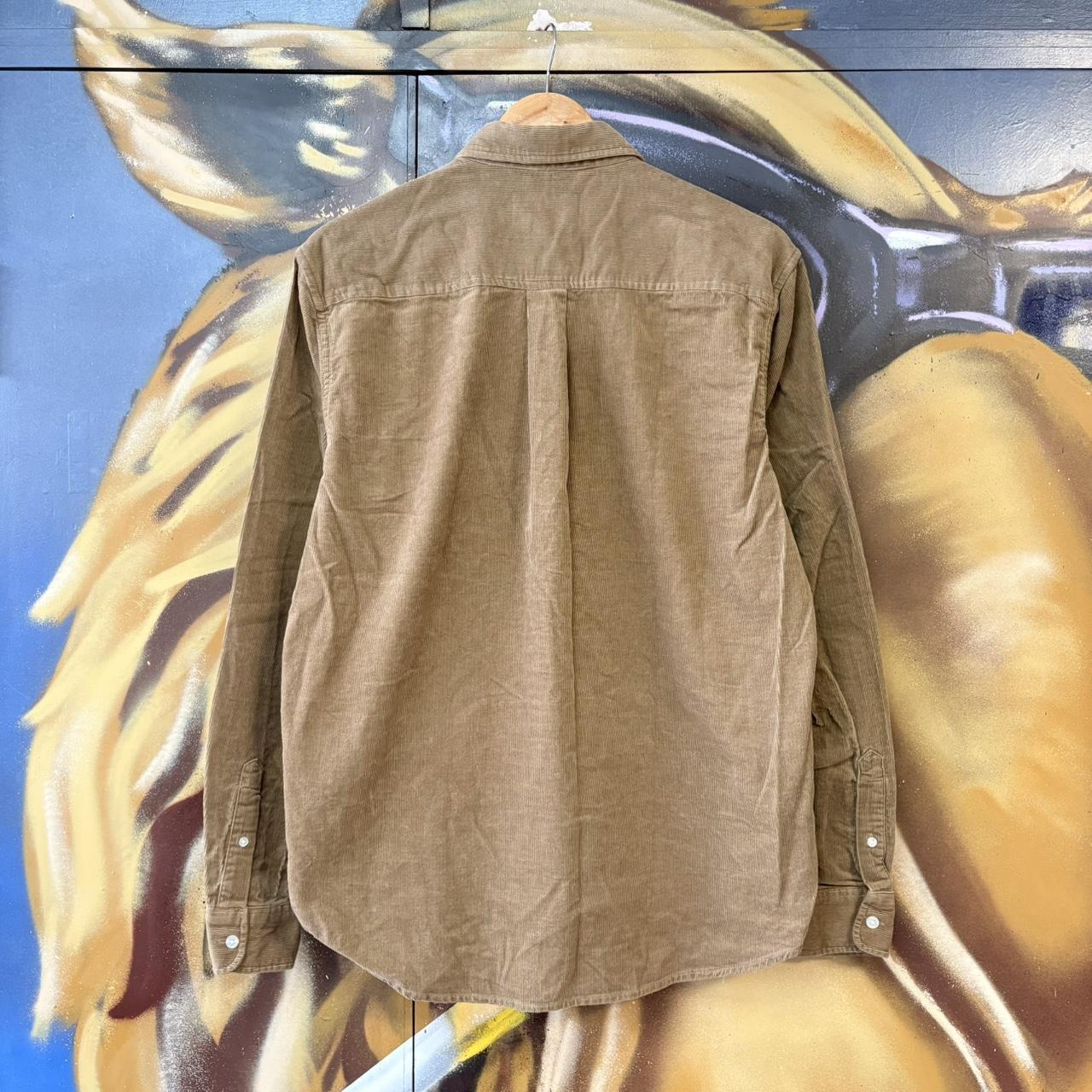 Vintage Carhartt Madison Corduroy Shirt Mens Medium Brown Button Down Workwear 90s Y2K