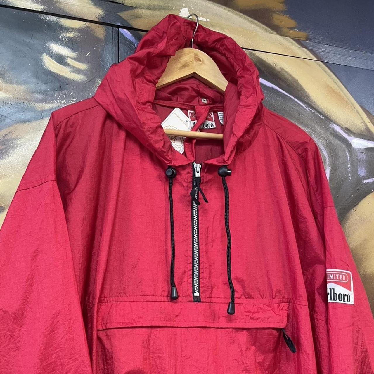 Marlboro Packable Windbreaker Jacket