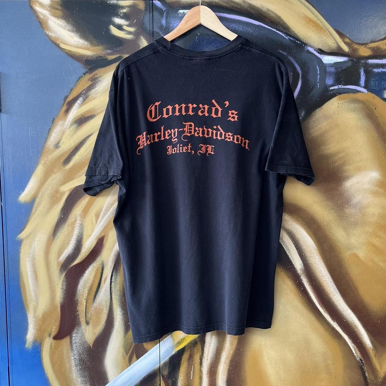 Harley Davidson Flame Hog Graphic Tee