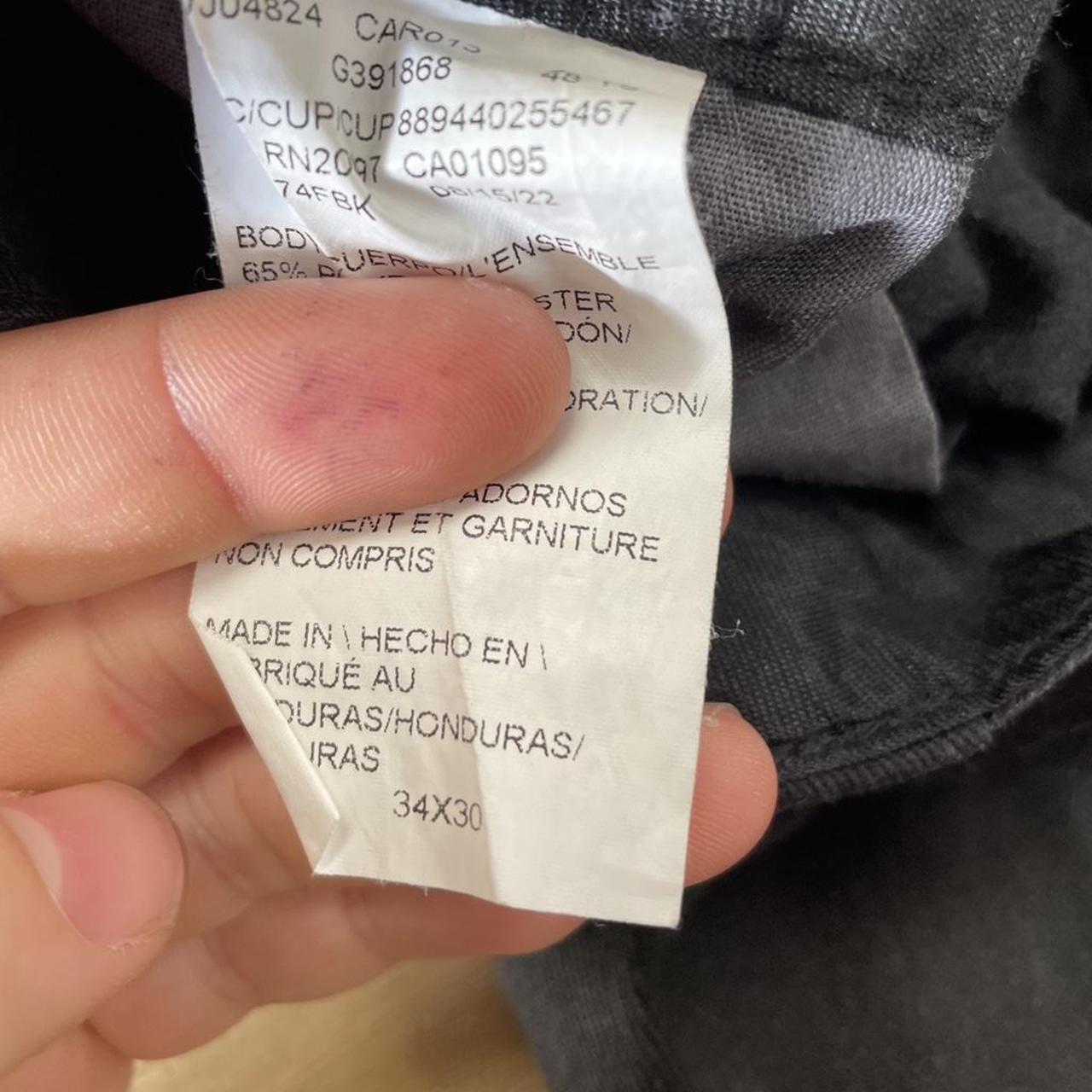 Dickies Black Chino Skater Trousers Workwear Pants