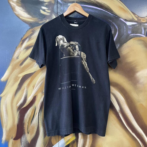1990 William Wegman Weimaraner Dog GraphicTee