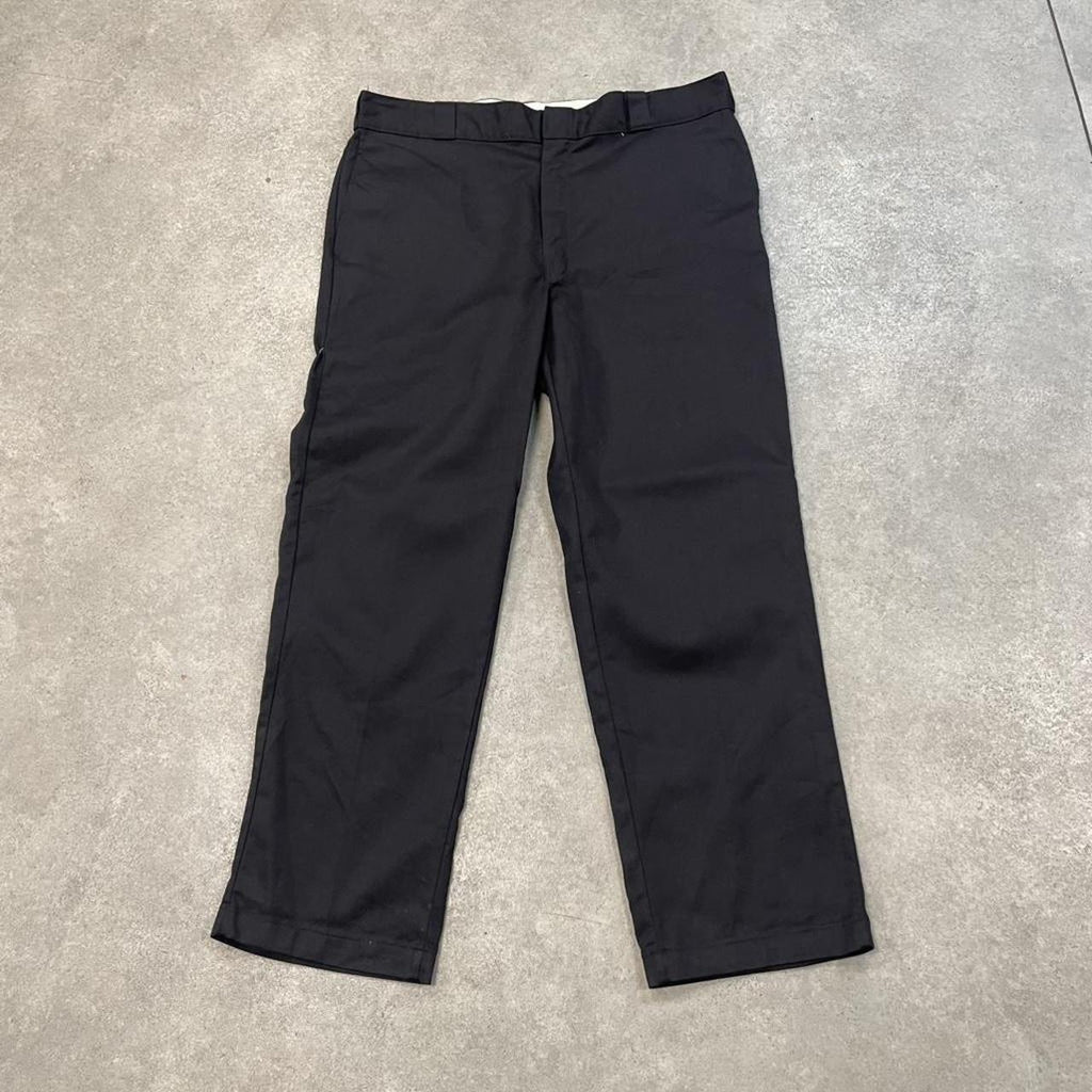 Dickies Black Chino Skater Trousers Workwear Pants
