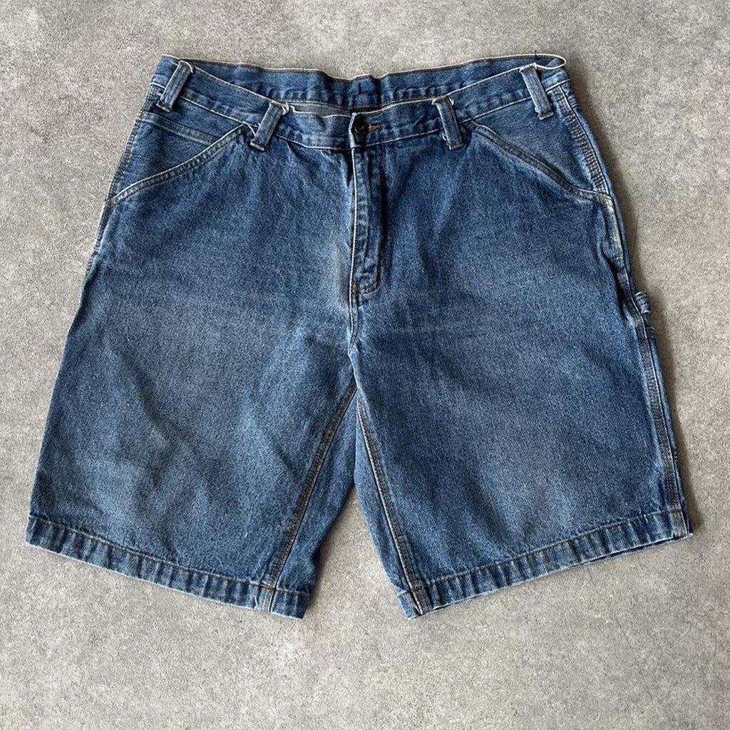 Faded Glory Dark Wash Denim Jorts