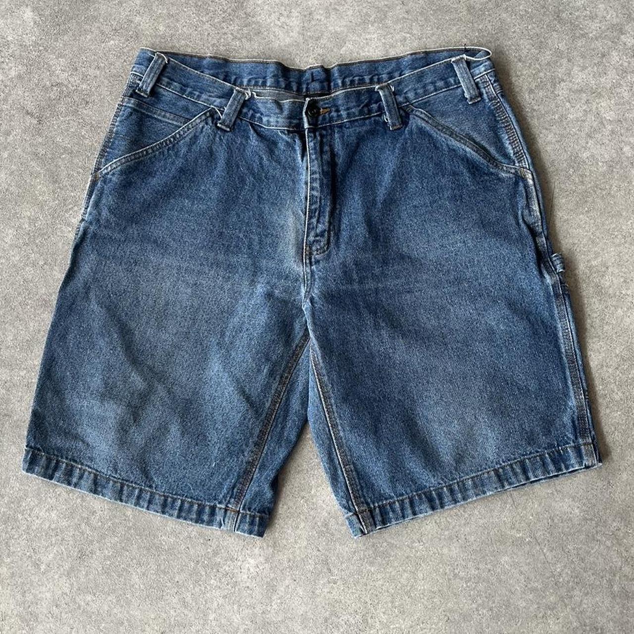 Faded Glory Dark Wash Denim Jorts