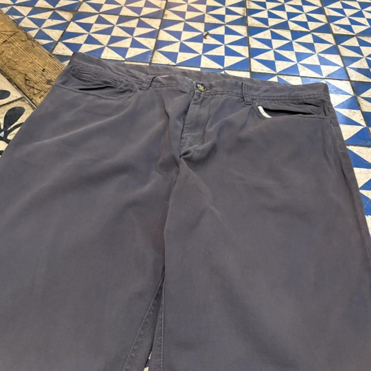 ADN0101H-F - Vintage retro essential Grey Animal Surfer Chino Trousers pants casual workwear #skater #utility #workwear #surfer #animal