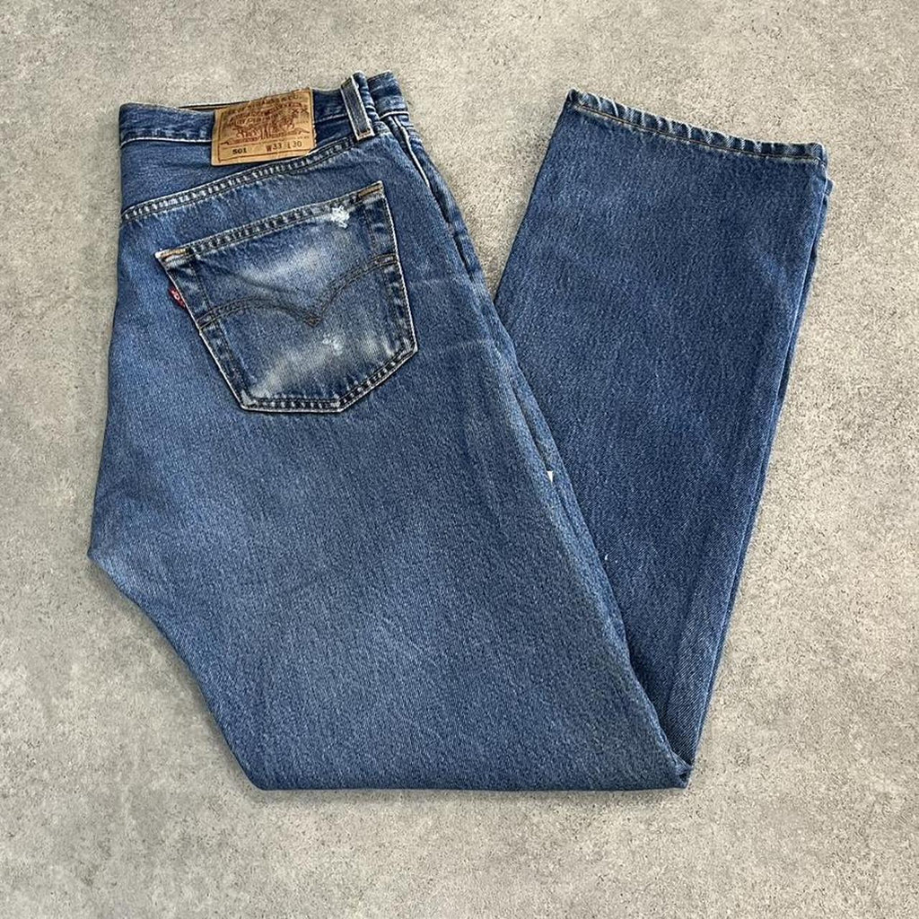 Levi’s 501 Dark Wash Denim Jeans
