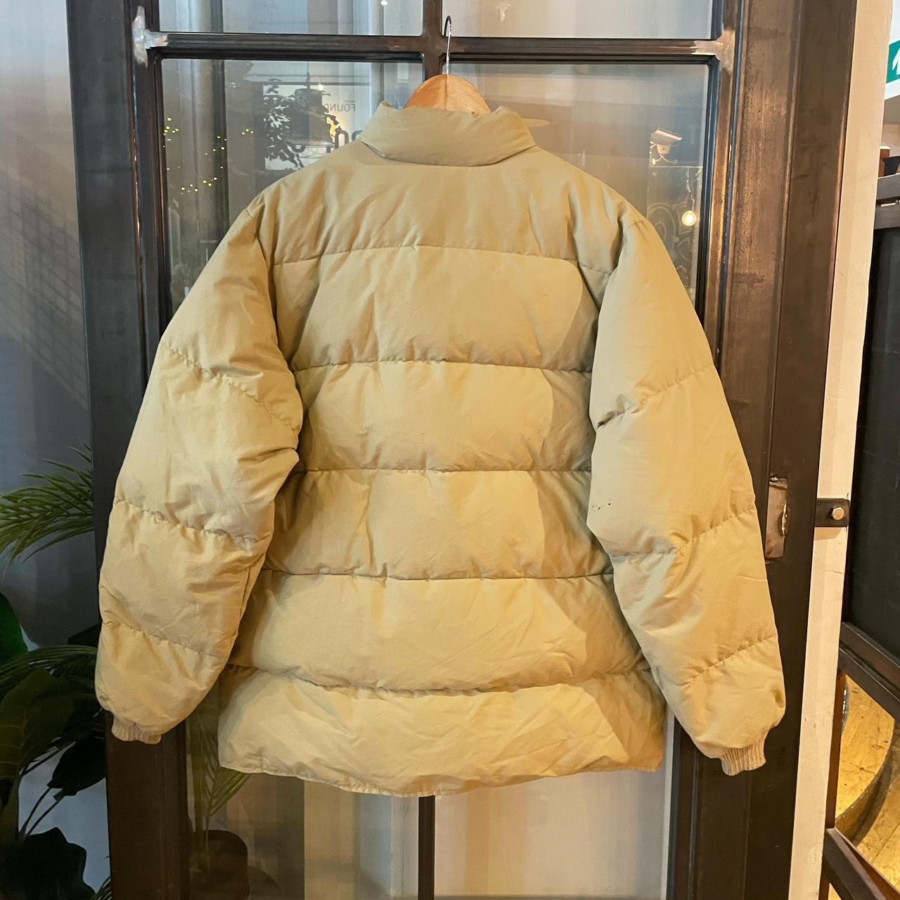 0325F57BR - Vintage Retro Essential Beige Browning down puffer padded jacket coat #y2k #hunting #outdoors #browning