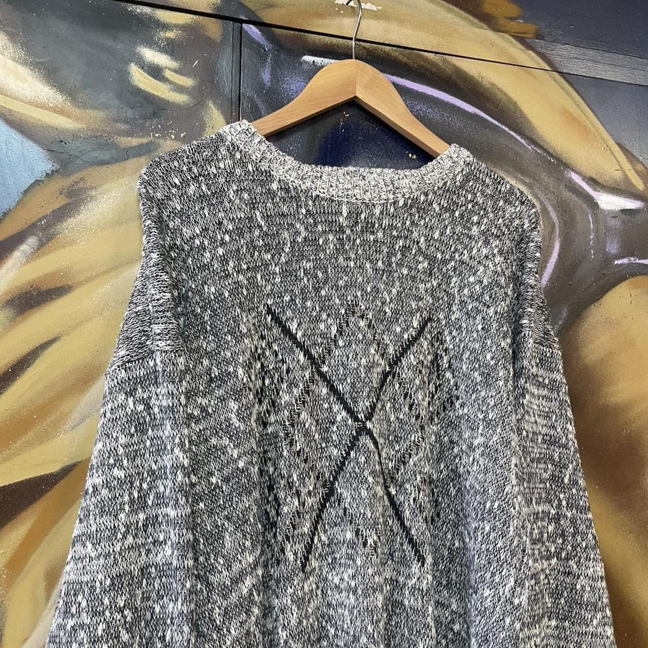 90s Vintage Funky Crazy Knit Sweater