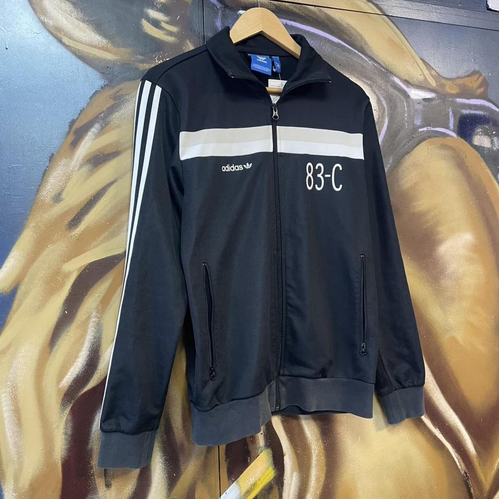Adidas Full Zip 83-C Chest Stripe Track Jacket