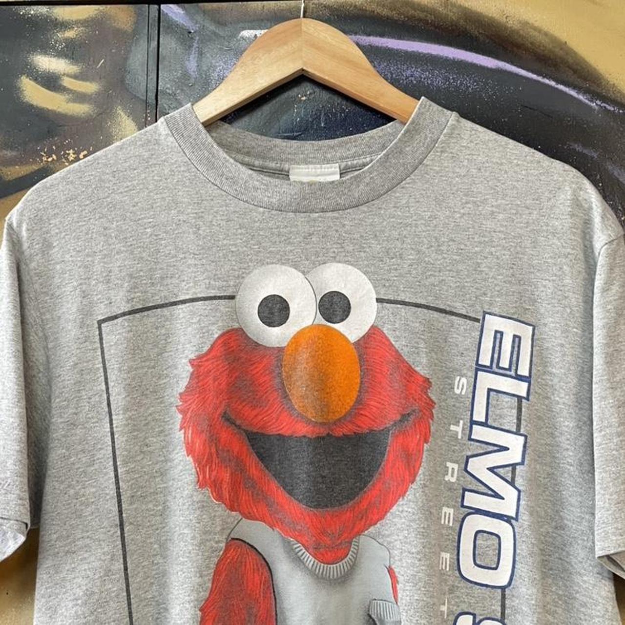 90s Elmo Sport Graphic Tee parody promo polo sport boot rip cartoon tv film