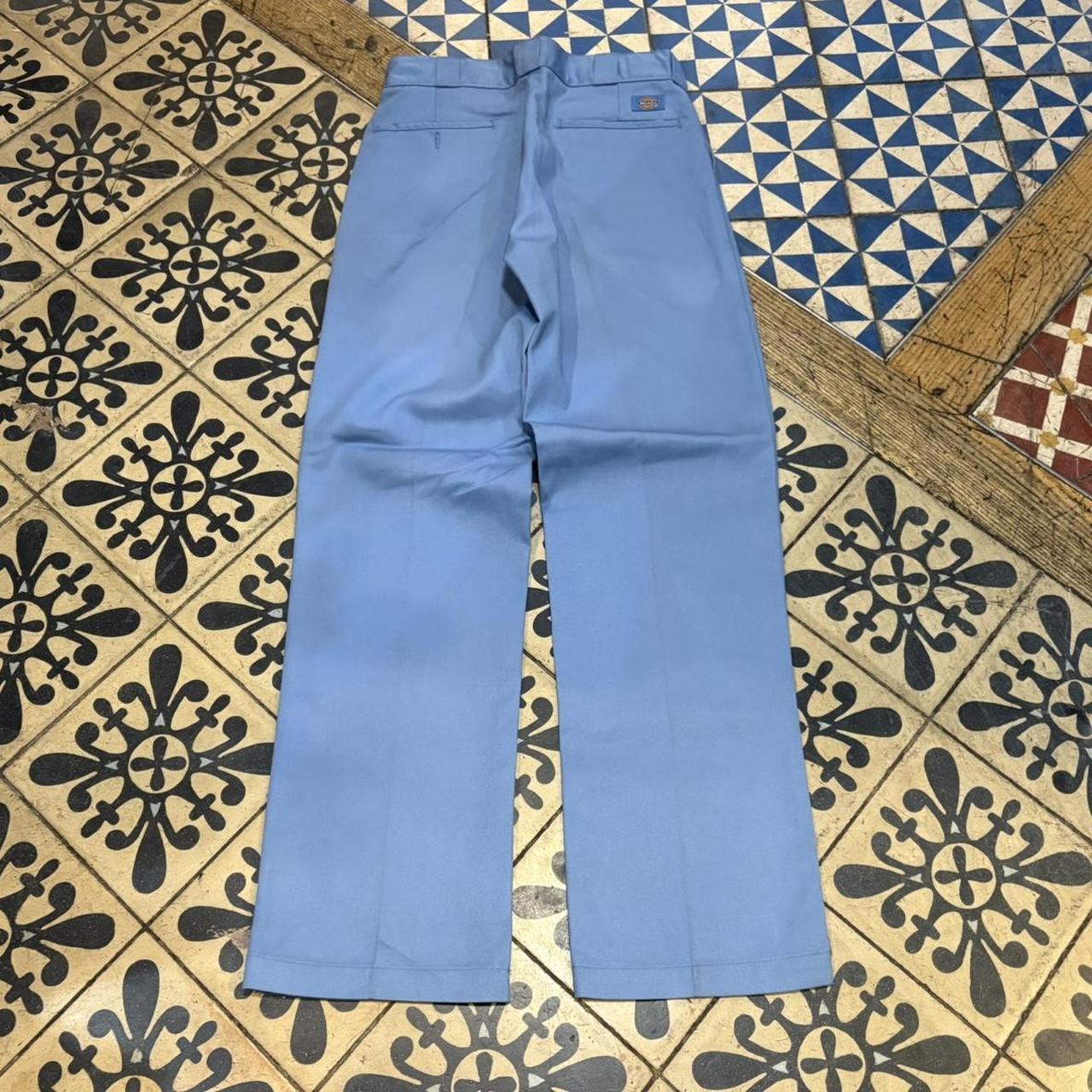 BR2306IEF-P - Vintage retro Essential Dickies 874 Light Blue Trousers pants casual workwear #skater #utility #workwear #carpenter #dickies