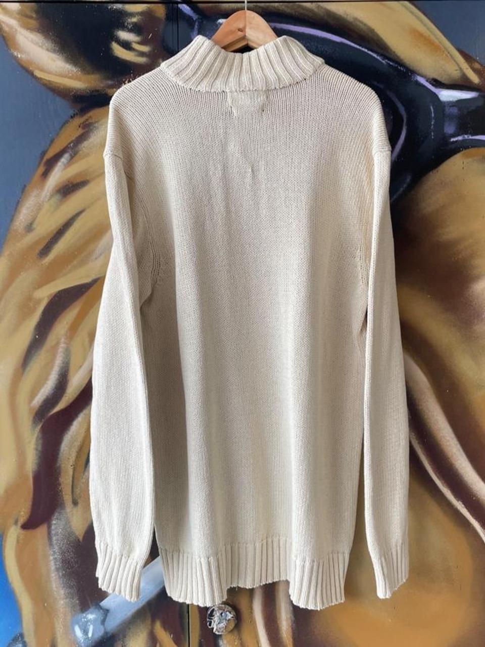 Ralph Lauren Quarter Zip Knit Sweatshirt