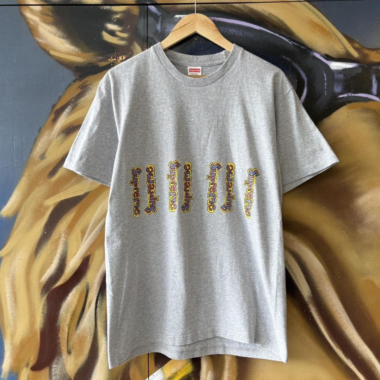 Supreme T Shirt Tee Mens Medium Grey SS18 Gonz Graphic Boxy Streetwear Skate Top USA Y2K 90s 2000s