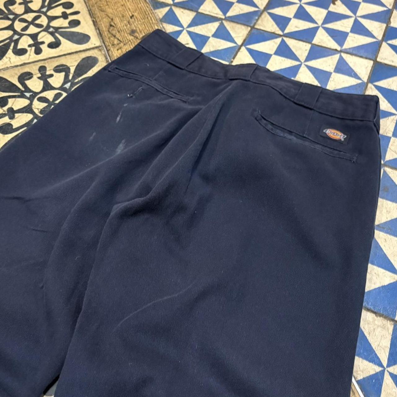 BR2401JN-F - Vintage retro essential Navy Dickies Chino Trousers pants casual workwear #skater #utility #workwear #straightleg #dickies