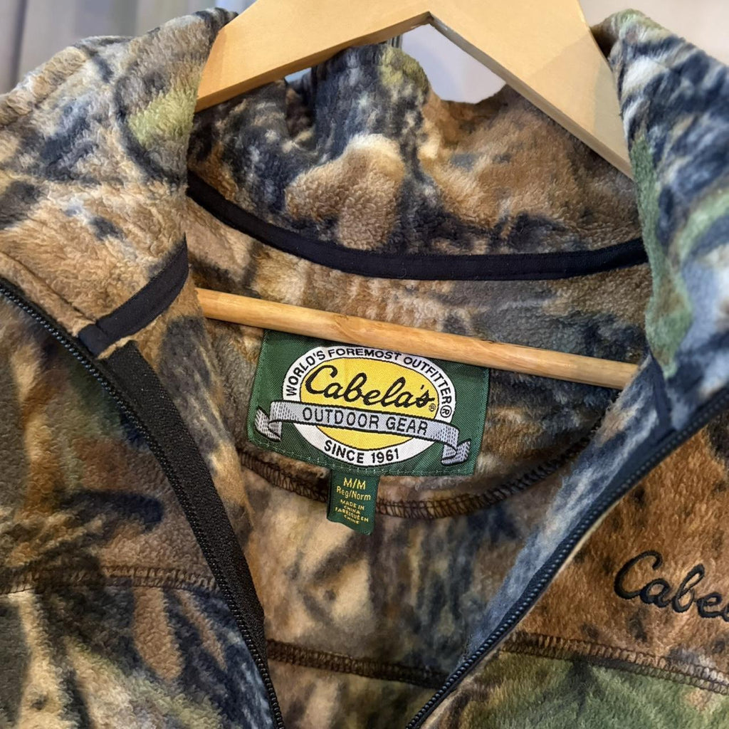 0125A26BR - Vintage Retro Essential Realtree Camouflage Khaki Green Brown Field Hunting graphic print Sweatshirt Full zip Fleece  #realtree #hunting #camo #utility