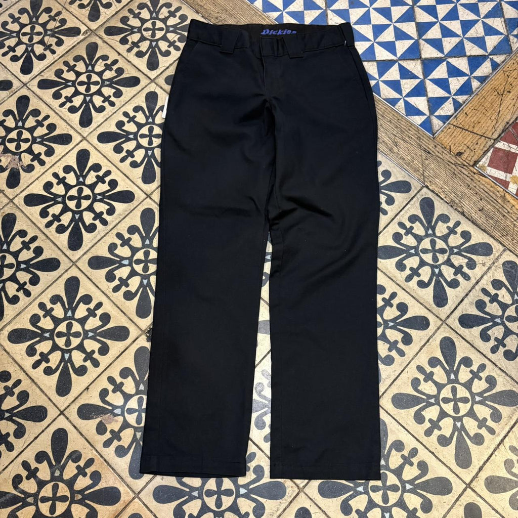 BR1011DT-P - Vintage retro essential Black Dickies Straight Leg Trousers pants casual workwear #skater #utility #workwear #straightleg #dickies