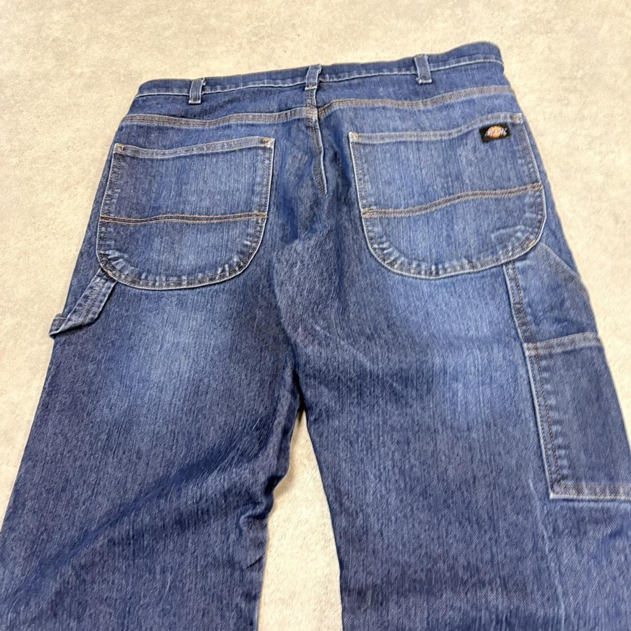BR2701EB-P - Vintage retro essential  Dickies carpenter Dark Blue Wash Denim Jeans Trousers pants #denim #carpenter #dickies #skater #jeans
