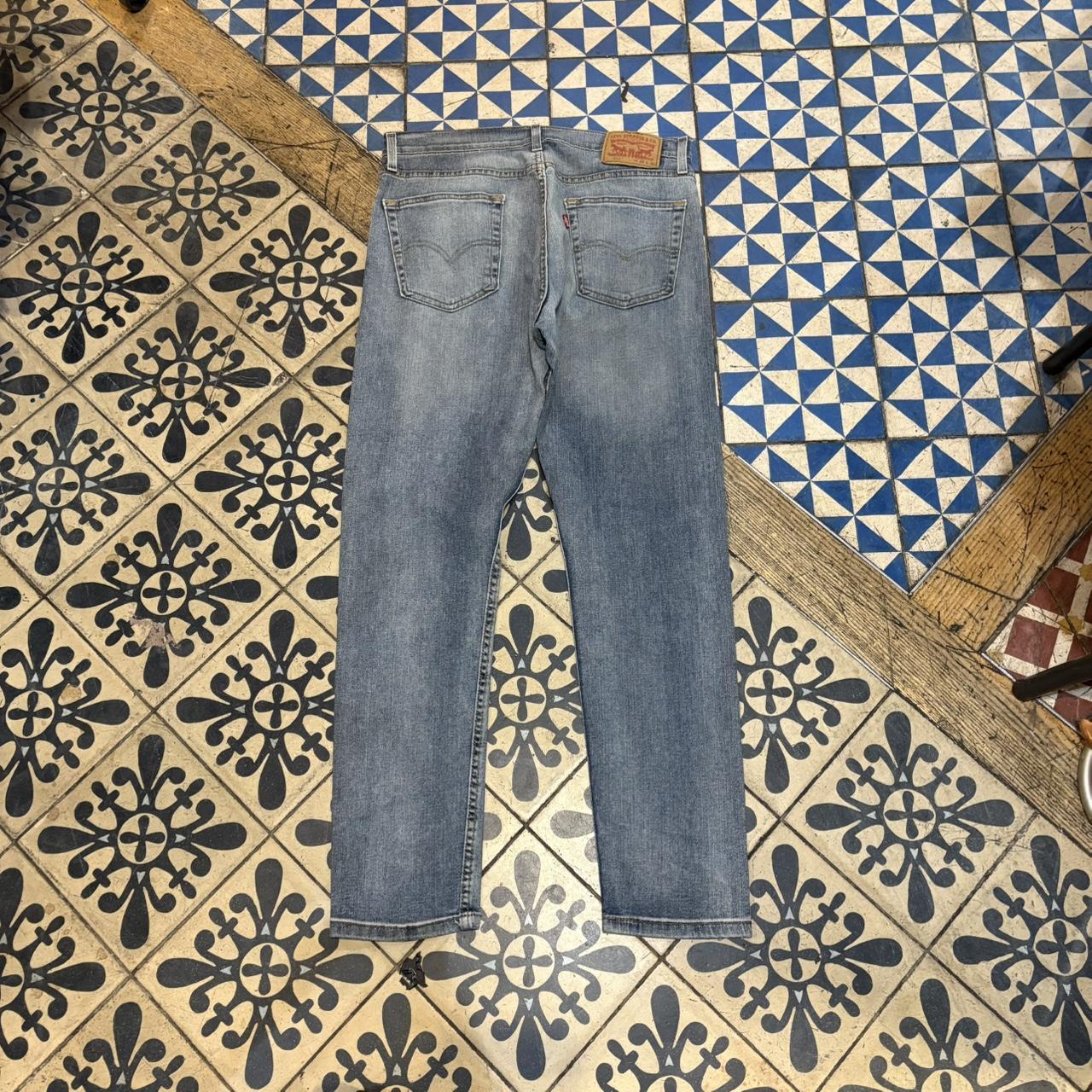 0325F37F - Vintage retro essential Levi’s 512 Light Blue Wash Denim Jenas Trousers pants  #denim #fit #levis #levis512 #slimfit