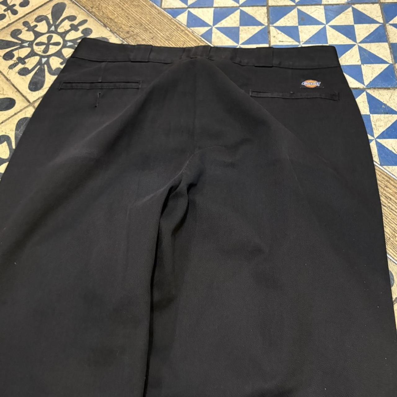 BR1011DG-F - Vintage retro essential Black Dickies Black Straight Leg Trousers pants casual workwear #skater #utility #workwear #straightleg #dickies