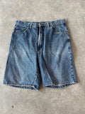Route 66 Mid Wash Blue Denim Jorts Shorts